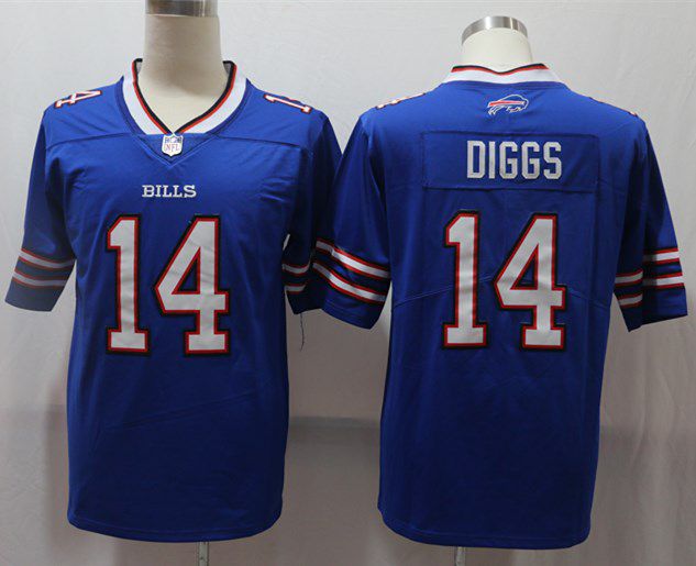 Men Buffalo Bills #14 Diggs Blue Vapor Untouchable Limited 2020 Player NFL Jersey->buffalo bills->NFL Jersey